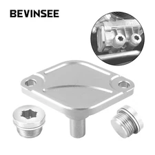 Oil Thermostat Housing Plug Cap Cover For BMW N54 N55 E90 E91 E92 E93 335i 09-13