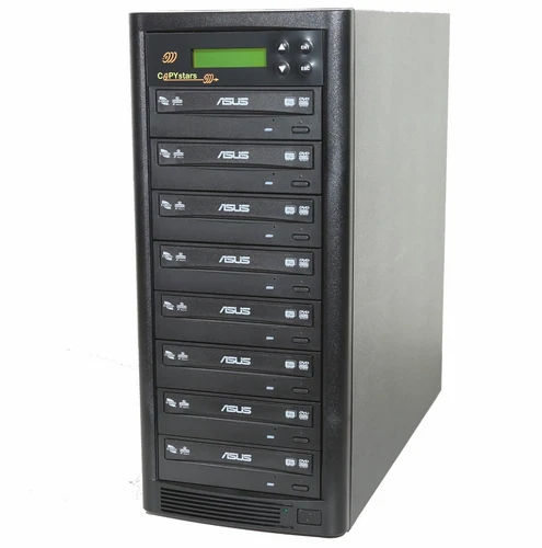 Copystars 1-7 Sony/Asus 128MB DVD CD Multi Discs Burners Duplicator System
