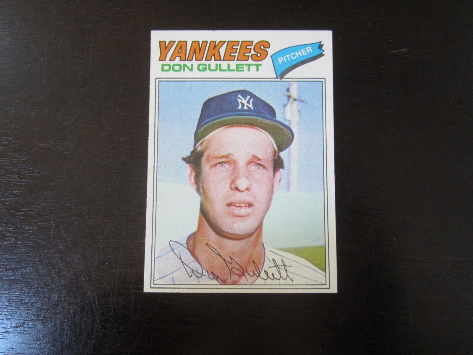 1977 Topps # 15 Don Gullett Card New York Yankees