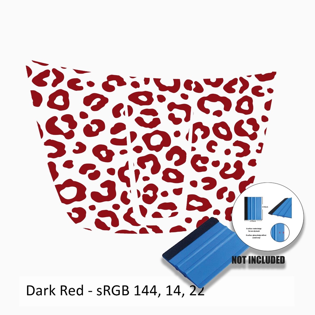 WK Leopard Print Vinyl Hood Graphic - Fits 2011-2022 Jeep