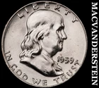 1959-D Silver Franklin Half Dollar - FBL - Choice Gem Brilliant Unc+++  #G9453