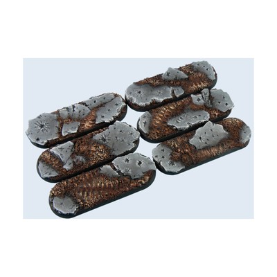 Micro Art Mini Base Ruins 70mm Ruins - Bike Bases Pack New