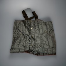 New RefrigiWear 0985R Insulated Bib Overalls XL Blue 100 Polyester Freezer Work