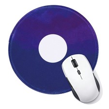 Donut Round Mouse Pad, 7.9 Inch Cute Mouse Pad, Purple