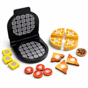 MELISSA DOUG FOOD PRESS & SERVE WAFFLE DISCONTINUED VERY RARE Used