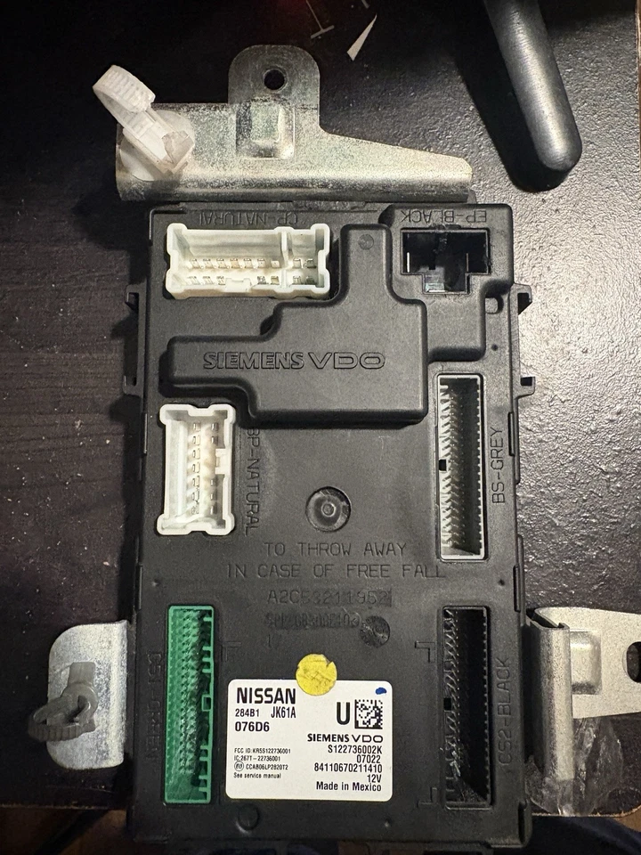 2007-2008 INFINITI G35 SEDAN 车身控制模块 BCM 原始设备制造商   — 第 3/3 张图片