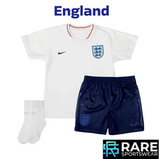 Image of ENGLAND 2018-20 HOME FOOTBALL BABYKIT AGE 3-6 MONTHS NIKE ( BNWT )