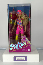 Barbie the Movie Barbie Doll Rollerblades Roller Skates Neon Pink HRB04 NIB
