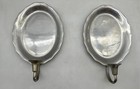 Wilton Columbia USA Pewter Oval Wall Sconce Candle Holder Lot Of 2 — photo 3