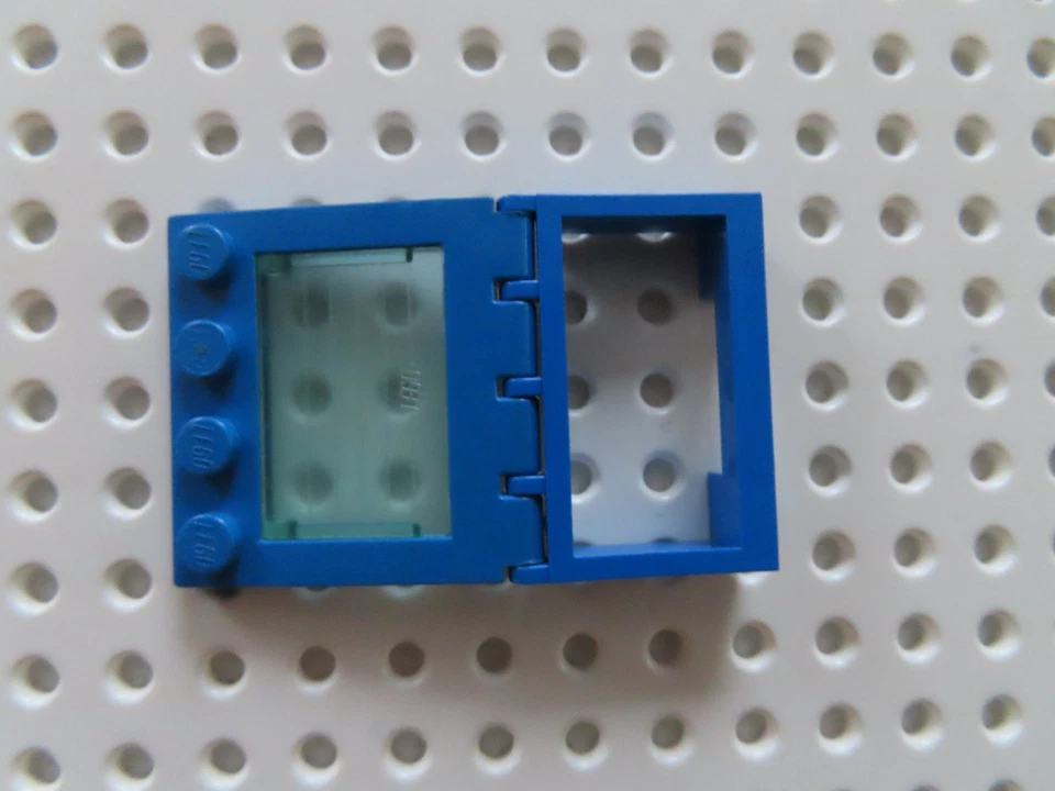 Lego 1 x kpl. Autodach Sonnendach 2349 4214 blau 4x4 Scheibe tr. hellblau - Bild 1 von 1