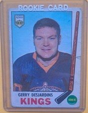 1969-70 O-Pee-Chee Gerry Desjardins O-Pee-Chee Rookie Card # 99. rookie card picture