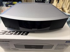 Bose Wave Music System IV RADIO - Silver AM/FM Radio 147788-WR REMOTE BOX MINT