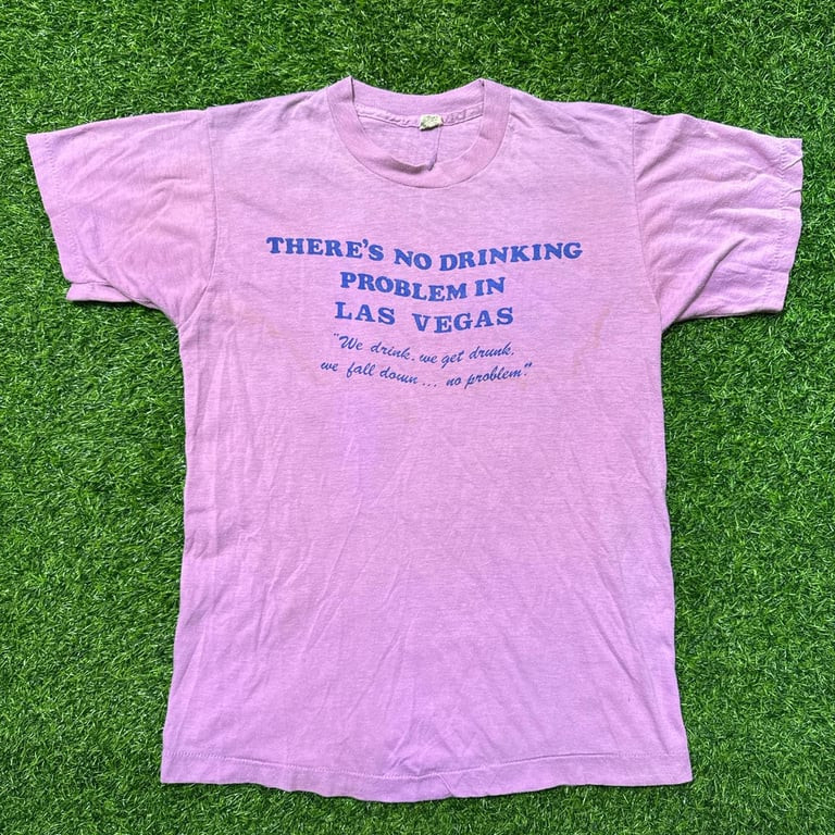 ALTRA Vero Vintage Y2K stile anni 90 anni 70 80 punto singolo "Non c'è da bere