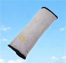 grey Baby Children Safe Car Seat Belt Shoulder Harness Cushion Sleeping Pad1pcs