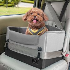 Dog Car Seats for Small Dogs under 25Lbs   Safety Travel Booster Seat with Paten