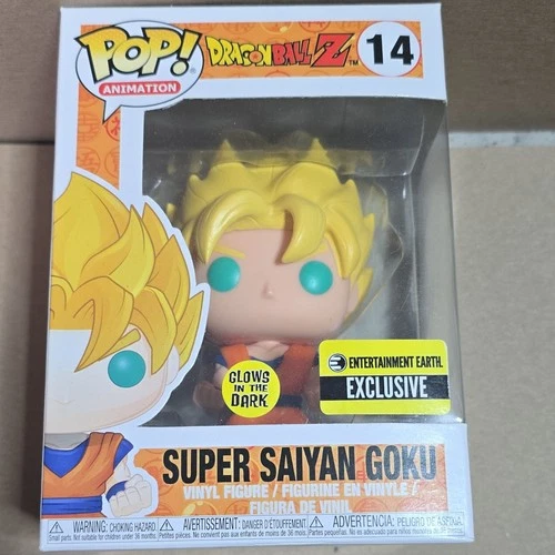 Funko Pop! Dragon Ball Z Super Saiyan Goku Entertainment Earth Exclusive