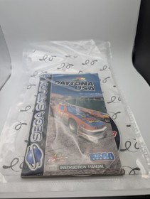 Daytona USA Game - Sega Saturn Disc & Manual Only - Tested