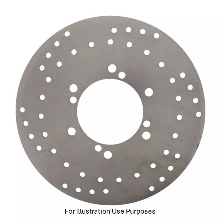 EBC MX/ATV/END Solid FR Brake Disc Front Left for Polaris Magnum 425 4x4 1995-98