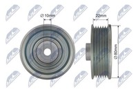 Umlenk-/FüHrungsrolle Keilrippenriemen NTY RNK-TY-033 FüR Toyota Corolla Avensis