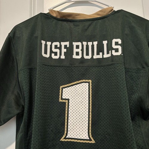 USF South Florida Bulls Men’s XL Russell Football Jersey - Picture 9 of 10
