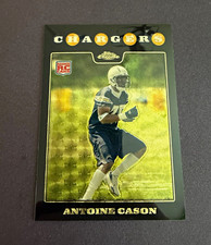 Marketplace image: Antoine Cason 2008 Topps Chrome Rookie NFL 1/1 Superfractor San Diego Chargers
