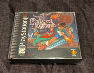 PS1 PlayStation 1 game case: BEYOND THE BEYOND.. Case ONLY