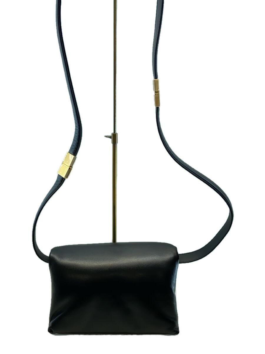 ★MARNI★ Prisma Small Shoulder Bag Biscuit SBMP0122UOP52980 MARNI shoulder bag prisma small 2 way leather Black plain