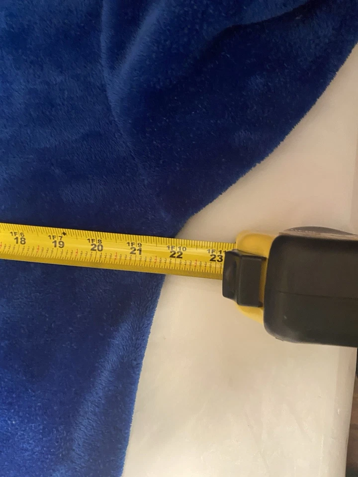 Hoodie Captain America Pajamas one piece Plush 5'5" to 5'9" height fit Marvel - Image 4 of 4