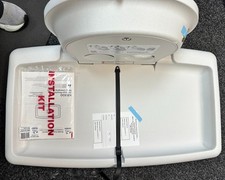 Koala Kare KB300-05 Baby Changing Station Wallmoun Horizontal Granite White Gray