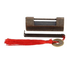 A-ntique Brass Padlock Antique Chinese Padlock Chinese Old Style For Box For