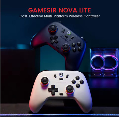 GameSir Nova Lite Wireless Switch Controller Bluetooth Gamepad with Hall Effect