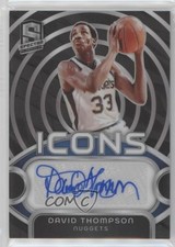 2023-24 Panini Spectra Icons Auto 35/99 David Thompson #IA-DTP Auto HOF 00rs