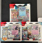Lot 3 Tripacks Pokemon EV7 EV4 FR scellé Couronne stellaire Faille paradoxe