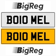 MEL 😎 MELS MELANIE MELL ME ML NUMBER THEME PRIVATE REGISTRATION PLATE BO10 MEL