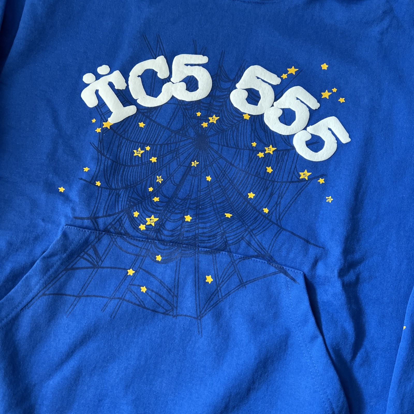 Sp5der Blue TC5 Size Large Good Condition image 4