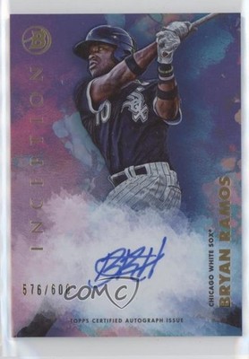 2021 Bowman Inception 576/600 Bryan Ramos #PA-BR Auto 02v3