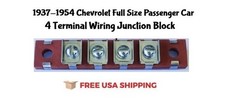 1937-1954 Chevrolet Full Size Passenger Car Wiring Junction Block 4 Terminal 1937-1954 Chevrolet Full Size Passenger Car Wiring Junction Block 4 Terminal