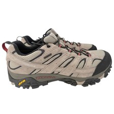 Merrell Moab 2 Waterproof Hiking Shoes Mens Lt Grey Low Top Vibram Sole J06021