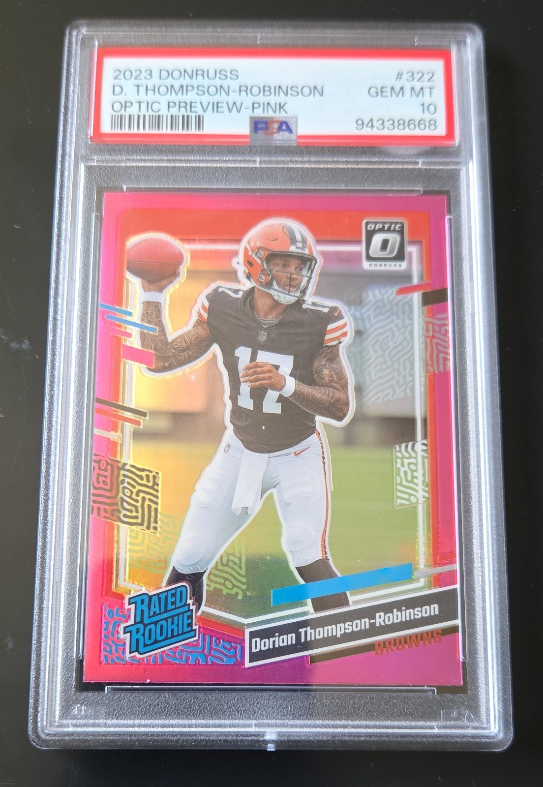 Dorian Thompson-Robinson Panini Donruss #322 Base