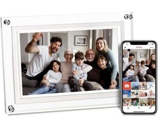 NEW - 10.1inch Acrylic Digital Picture Frame, WiFi Digital Photo Frame with 16GB