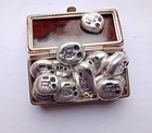 Solid Silver Pirate Bar -5g.  999 Fine Silver  pirate treasure