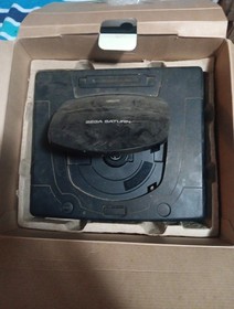Sega Saturn Black Console Bundle w/ Controller & Original Box Preowned As Is