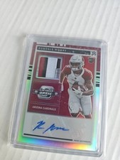 2021 Panini Contenders Optic Rondale Moore Patch Auto 37/50