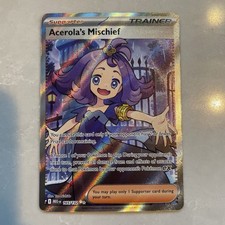 Acerola's Mischief Ultra Rare Full Art Holo - 165/132 