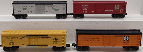 Coches frigoríficos surtidos calibre O Lionel: 6-16131, 6-5716, 6-26169, 6-26178 [4] EX | Condition: Used