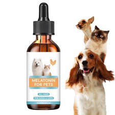 Calming Supplements for Dogs 60ml Dog Travel Sleep Aid Calming Drops
