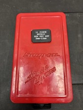Snap-On 11 Piece Metric Hex Key Set 2mm-12mm Complete w/ Case