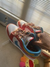 Nike Dunk Low x LeBron James x Fruity Pebbles Red