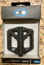 Brand New Crank Brothers Stamp 1, Small, Black, Flat Platform Pedals