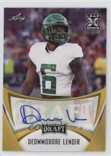 2021 Leaf Draft Auto Gold Deommodore Lenoir #BA-DL1 Auto 3c5